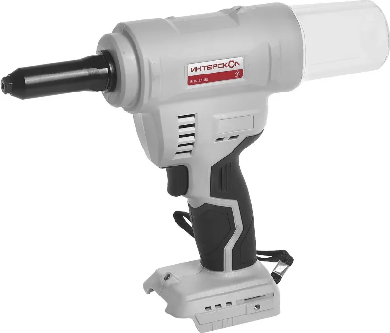 Заклепочник Интерскол ВПА-6/18В без АКБ и ЗУ (646.1.0.70)