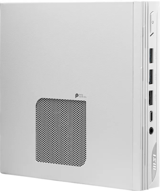 Неттоп MSI Pro DP10 12M-227XRU i5 1235U (1.3) 16Gb SSD512Gb Iris Xe noOS GbitEth WiFi BT 120W белый (9S6-B0A622-227)