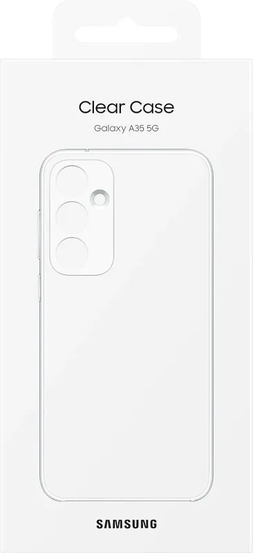 Чехол (клип-кейс) Samsung для Samsung Galaxy A35 Clear Case Clear Case A35 прозрачный (EF-QA356CTEGRU)