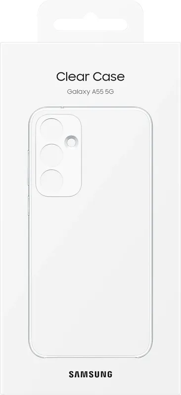 Чехол (клип-кейс) Samsung для Samsung Galaxy A55 Clear Case Clear Case A55 прозрачный (EF-QA556CTEGRU)