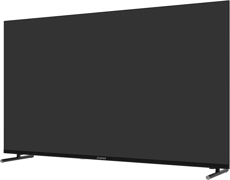 Телевизор LED Digma 50" DM-LED50UBB33 Яндекс.ТВ Frameless черный 4K Ultra HD 60Hz DVB-T DVB-T2 DVB-C DVB-S DVB-S2 USB WiFi Smart TV