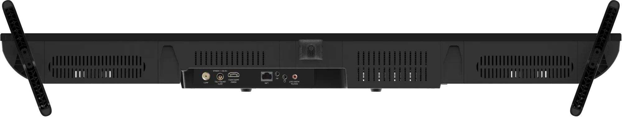 Телевизор LED Digma 43" DM-LED43UBB40 Салют ТВ Frameless Metal черный 4K Ultra HD 60Hz DVB-T DVB-T2 DVB-C DVB-S DVB-S2 USB WiFi Smart TV