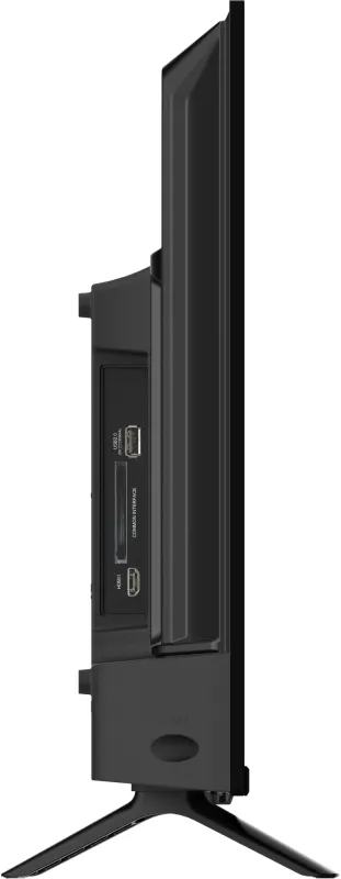 Телевизор LED Digma 32" DM-LED32SBB36 Салют ТВ Frameless Metal черный/черный FULL HD 60Hz DVB-T DVB-T2 DVB-C DVB-S DVB-S2 USB WiFi Smart TV