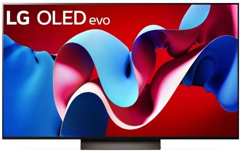 Телевизор OLED LG 55" OLED55C4RLA.ARUB темно-серый/серебристый 4K Ultra HD 120Hz DVB-T DVB-T2 DVB-C DVB-S2 USB WiFi Smart TV