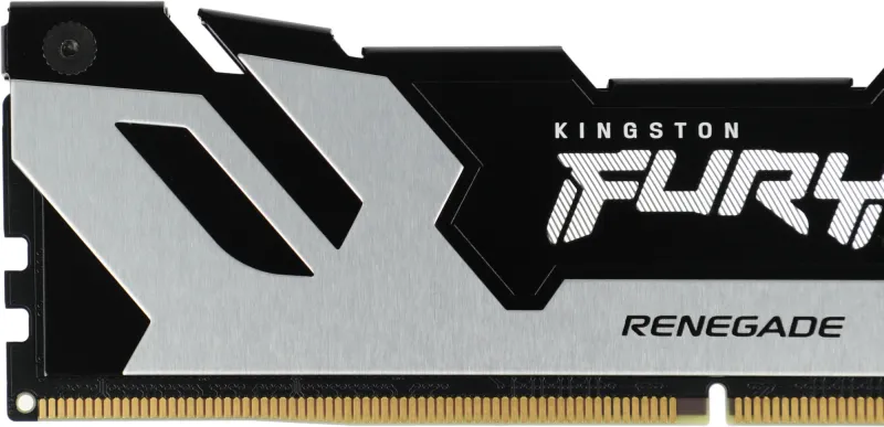 Оперативная память Kingston 16GB 6400MT/s DDR5 CL32 DIMM FURY Renegade Silver XMP
