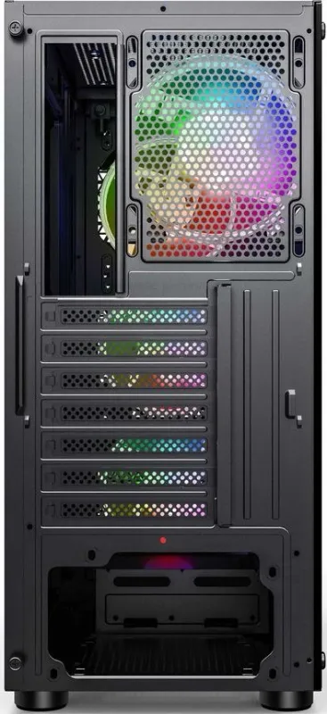 Корпус Accord 3338 черный без БП ATX 1xUSB2.0 1xUSB3.0 1xUSB3.1 audio bott PSU