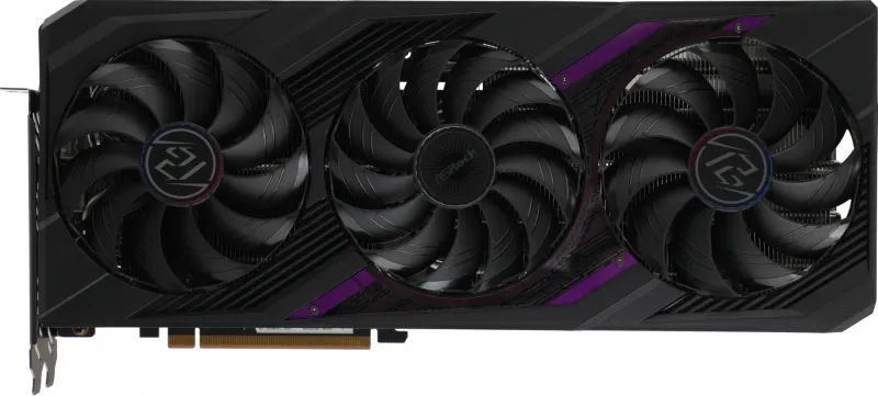 Видеокарта Asrock PCI-E 4.0 RX7800XT PG 16GO AMD Radeon RX 7800XT 16Gb 256bit GDDR6 2254/19500 HDMIx1 DPx3 HDCP Ret