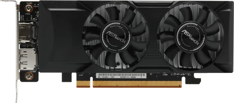 Видеокарта Asrock PCI-E 4.0 A380 LP 6G INTEL ARC A380 6Gb 64bit GDDR6 2250/15500 HDMIx1 DPx3 HDCP Ret