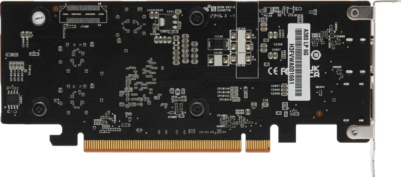 Видеокарта Asrock PCI-E 4.0 A380 LP 6G INTEL ARC A380 6Gb 64bit GDDR6 2250/15500 HDMIx1 DPx3 HDCP Ret