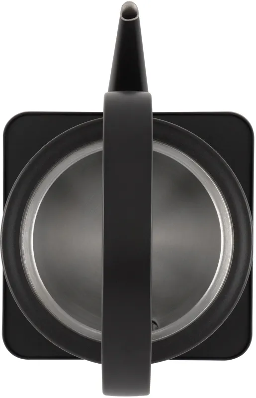 Чайник электрический Hyundai HYK-S2507 0.6л. 1000Вт черный корпус: металл