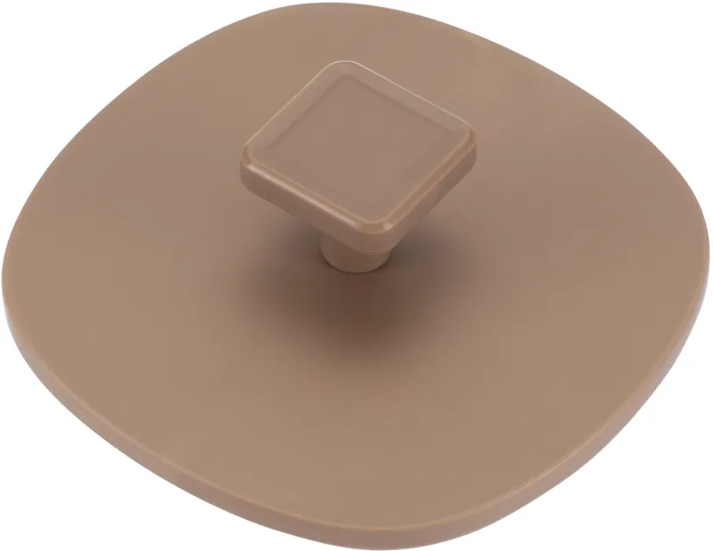 Чайник электрический Hyundai HYK-S2043 0.6л. 1000Вт кремовый/коричневый корпус: металл