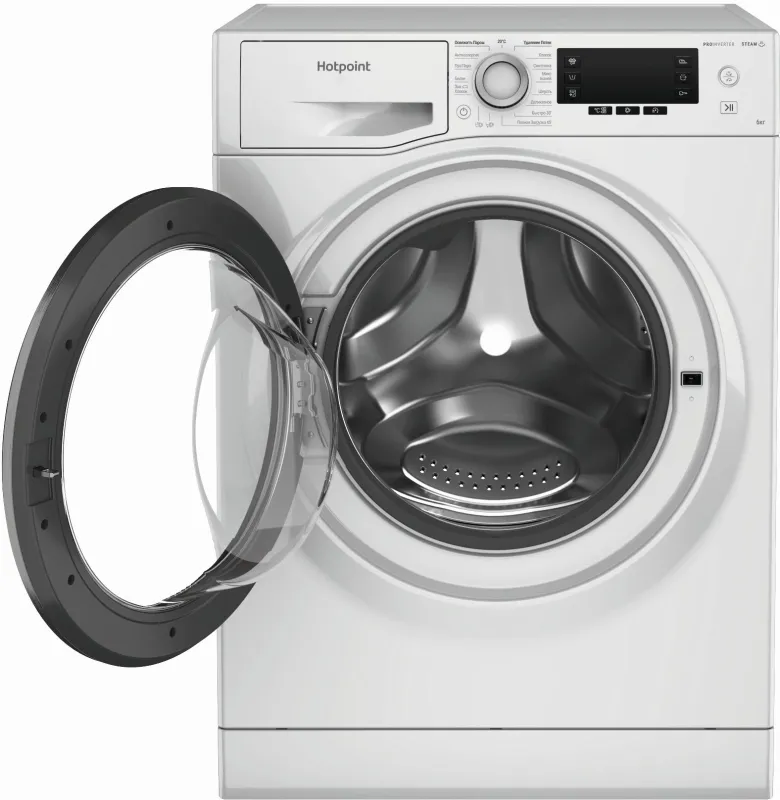 Стиральная машина Hotpoint NSD 6239 S VE RU класс: A-30% загр.фронтальная макс.:6кг белый