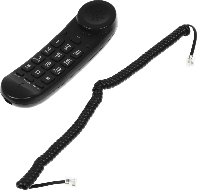 Телефон проводной Sanyo RA-S120B черный