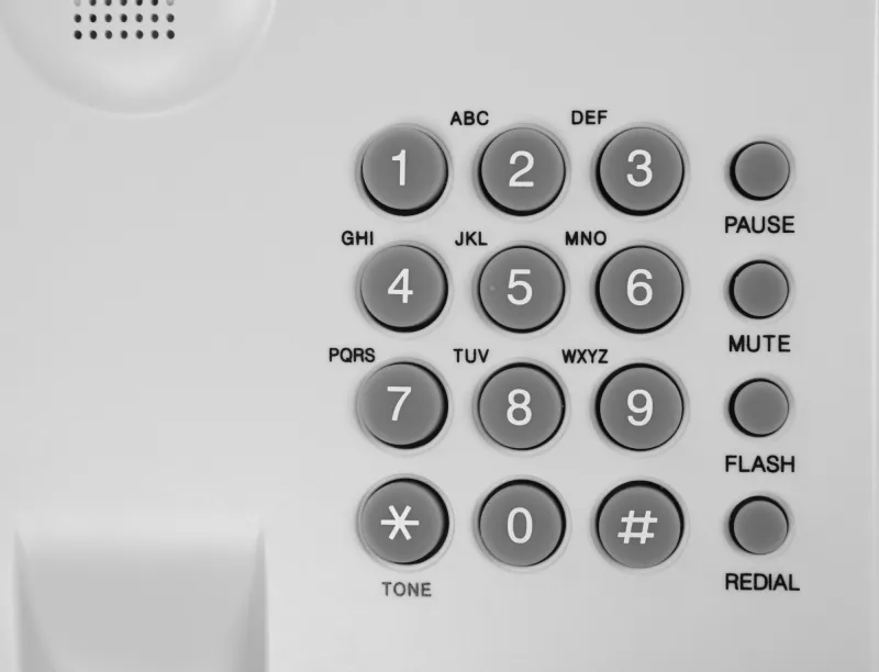 Телефон проводной Sanyo RA-S204W белый