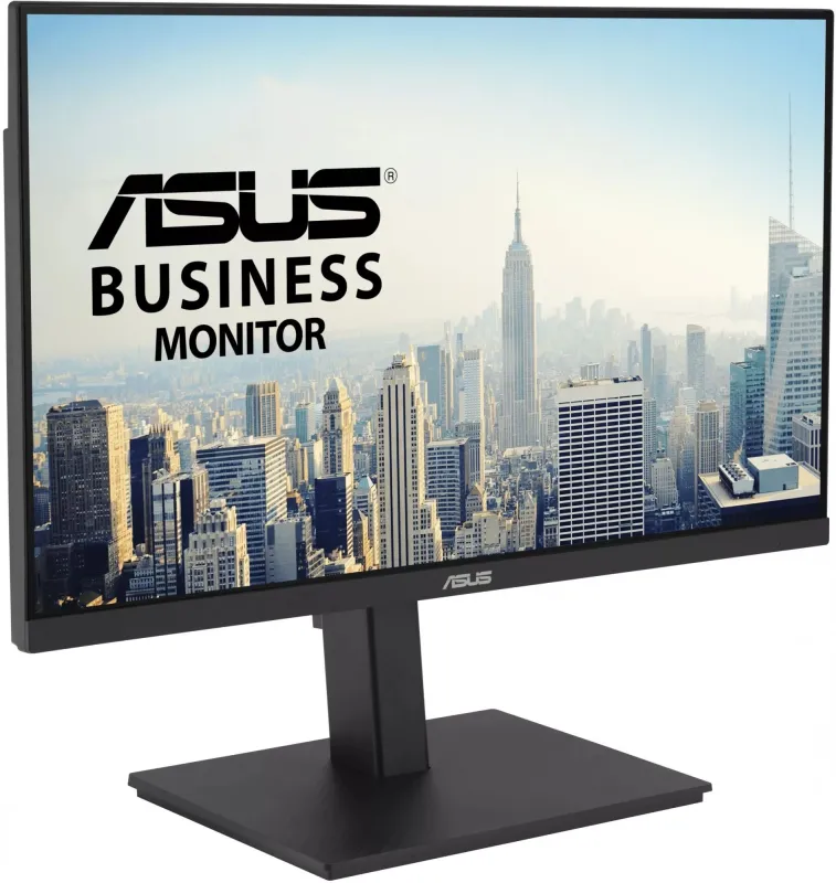 Монитор ASUS 27" VA27ECPSN Docking Monitor, IPS LED, 1920x1080, 5ms, 300cd/m2, 178°/178°, 100M:1, RJ45, HDMI, DP, USB-Hub, USB-C, MM, 75Hz, Tilt, Swivel, Pivot, HAS, VESA, Black, 90LM055J-B01170 3 years