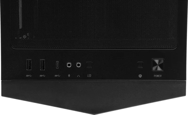 Корпус MSI MPG GUNGNIR 300R черный без БП E-ATX 5x120mm 6x140mm 2xUSB3.1 audio AirDuct bott PSU