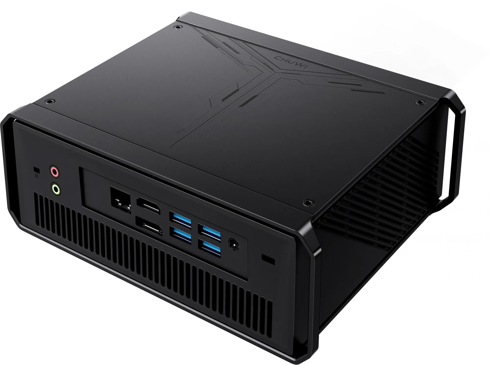 ПК Мини Chuwi CoreBox i5 12450H (2) 16Gb SSD512Gb UHDG Windows 11 Professional GbitEth WiFi BT серый