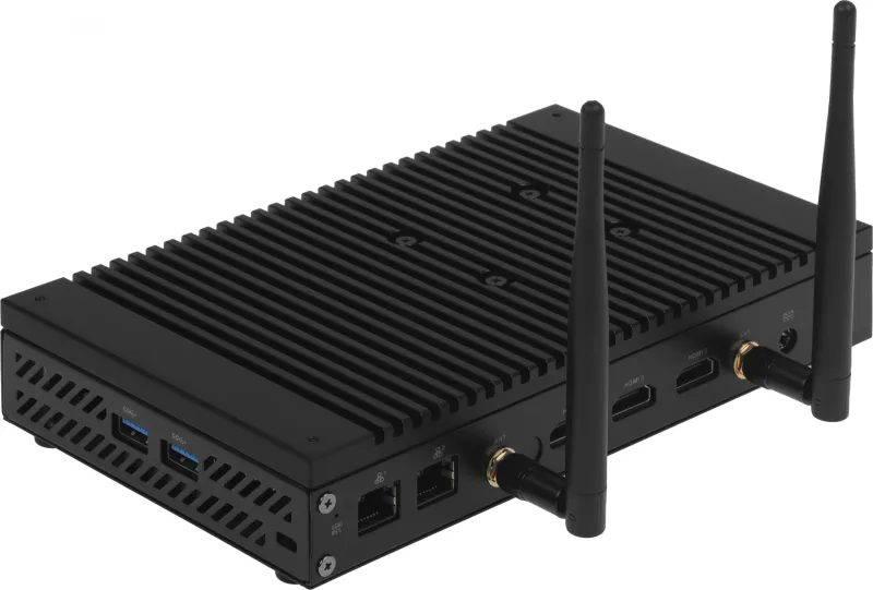 Неттоп Asus PL64-S3212MN i3 1215U (3.3) 8Gb SSD512Gb UHDG noOS GbitEth WiFi BT 65W черный (90MS02J2-M006M0)