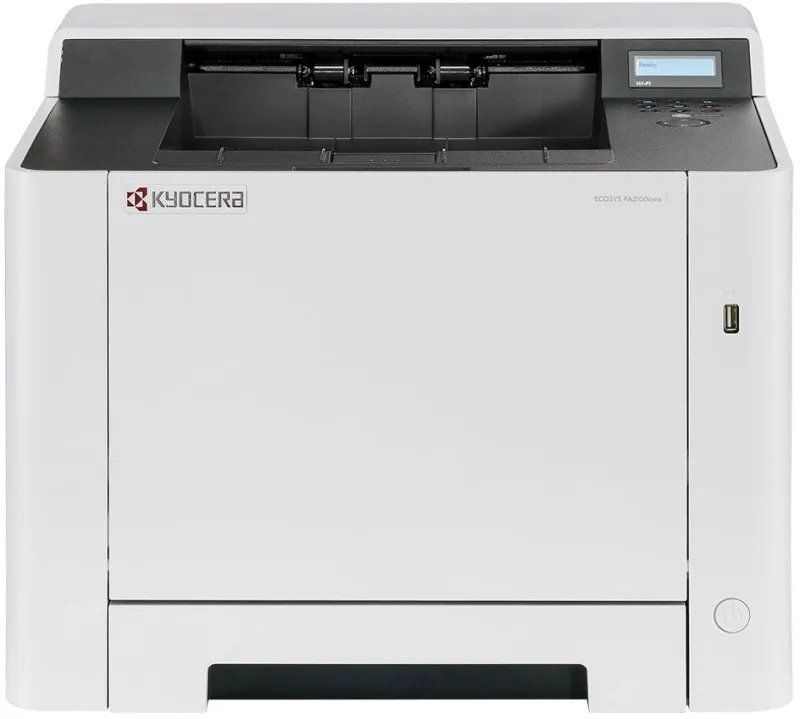 Принтер Kyocera ECOSYS PA2100cx, Принтер, цв.лазерный, A4, 21 стр/мин, 1200x1200 dpi, 512 Мб, USB 2.0, Network, лоток 250 л., Duplex, старт.тонер 1200 стр.