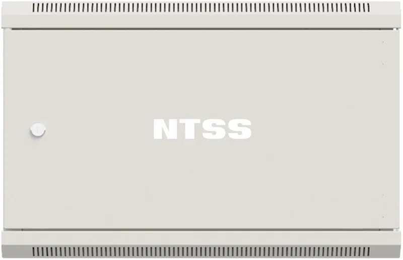 Шкаф коммутационный NTSS Премиум (NTSS-W6U6060FD) настенный 6U 570x600мм пер.дв.металл 60кг серый