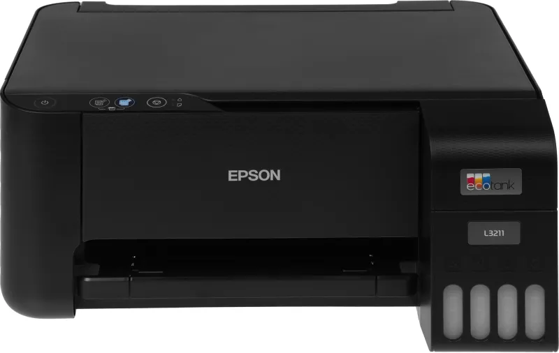 Принтер струйный Epson EcoTank L3211 (C11CJ68406) A4 черный