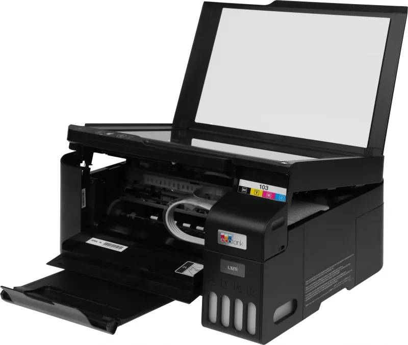Принтер струйный Epson EcoTank L3211 (C11CJ68406) A4 черный