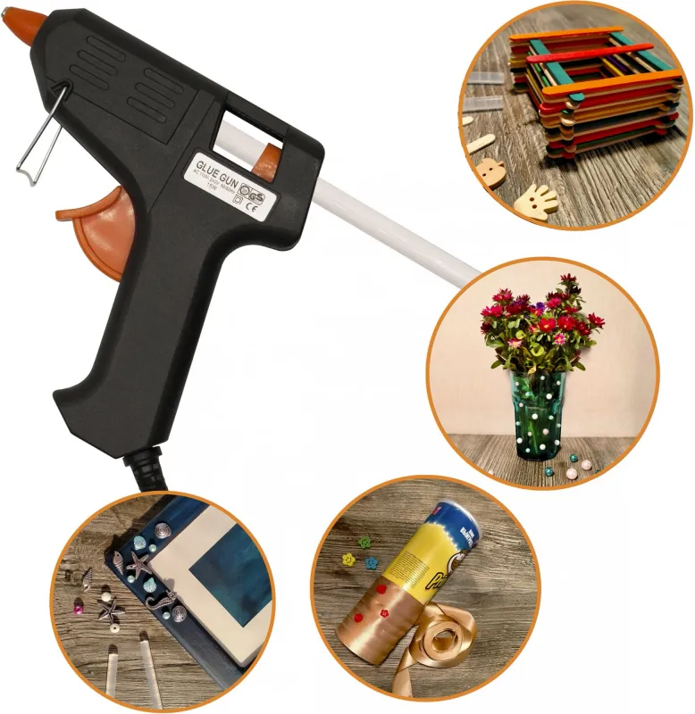 Cтержни клеев. для клеев.пист. Silwerhof 7-200-8-WHI дл.200мм D7мм белый упак:8шт