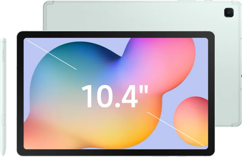 Планшет Samsung Galaxy Tab S6 Lite SM-P625 1280 (2.4) 8C RAM4Gb ROM64Gb 10.4" TFT 2000x1200 3G 4G Android 14 мятный 8Mpix 5Mpix BT GPS WiFi Touch microSD 1Tb 7040mAh
