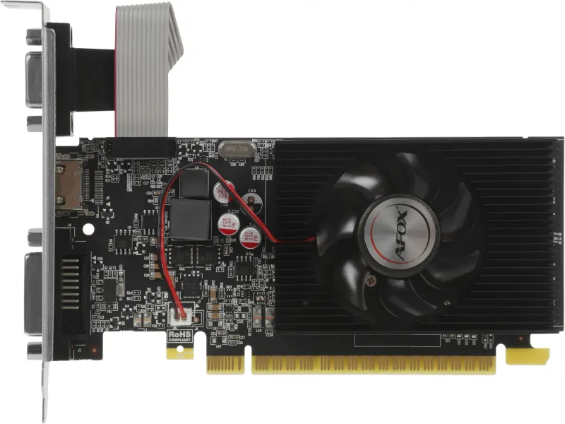 Видеокарта Afox PCI-E AF740-4096D3L3 NVIDIA GeForce GT 740 4Gb 128bit GDDR3 902/1600 DVIx1 HDMIx1 CRTx1 HDCP Ret