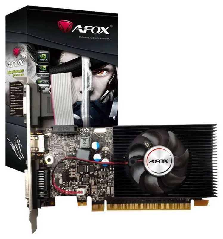 Видеокарта Afox PCI-E AF740-4096D3L3 NVIDIA GeForce GT 740 4Gb 128bit GDDR3 902/1600 DVIx1 HDMIx1 CRTx1 HDCP Ret