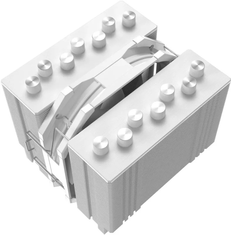 Устройство охлаждения(кулер) ID-Cooling SE-207-XT Slim Soc-AM5/AM4/1151/1200/2066/1700 белый 4-pin 15-35dB Al+Cu 220W 760gr Ret