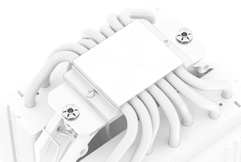 Устройство охлаждения(кулер) ID-Cooling SE-207-XT Slim Soc-AM5/AM4/1151/1200/2066/1700 белый 4-pin 15-35dB Al+Cu 220W 760gr Ret