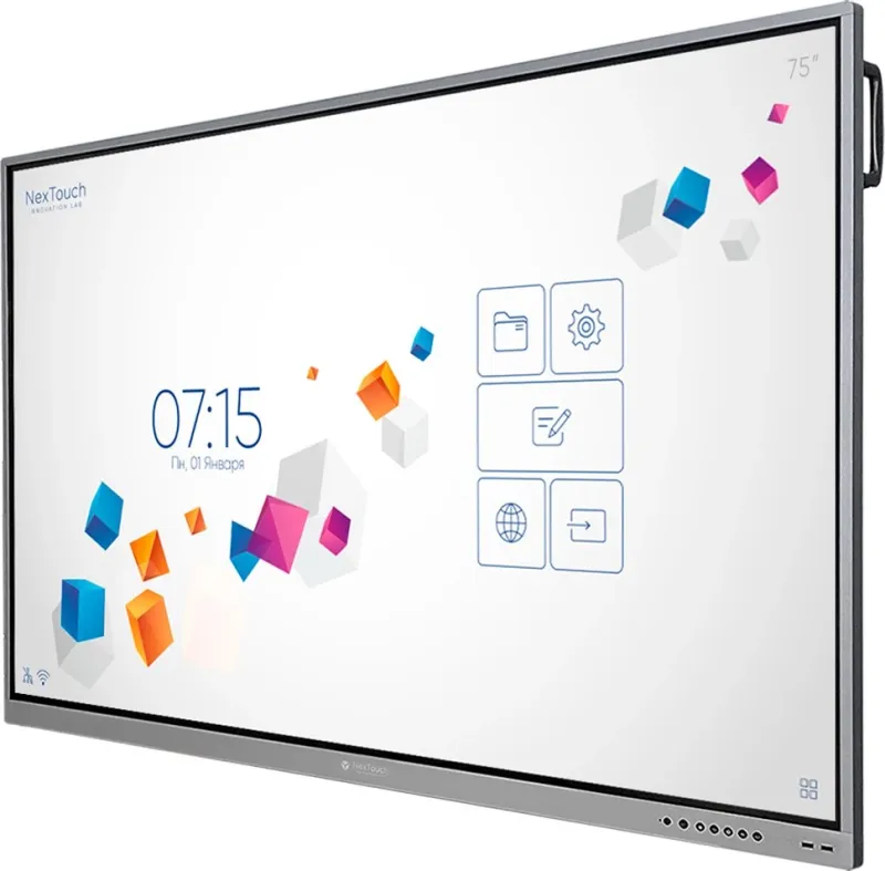 Интерактивная панель NexTouch NextPanel 75 IFPKV3INT75 75" IR Android DDR4 8Gb SSD 64Gb 4K (3840x2160) WiFi