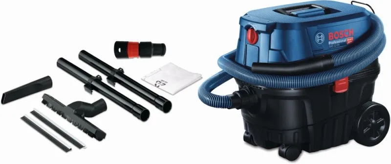 Строительный пылесос Bosch GAS 12-25 PL 1250Вт (уборка: сухая) синий
