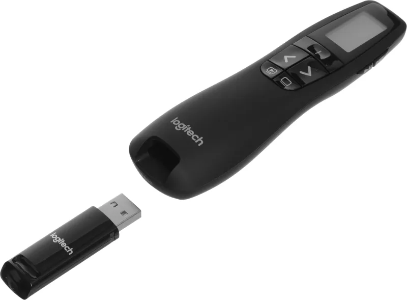 Презентер Logitech R800 USB (30м) черный