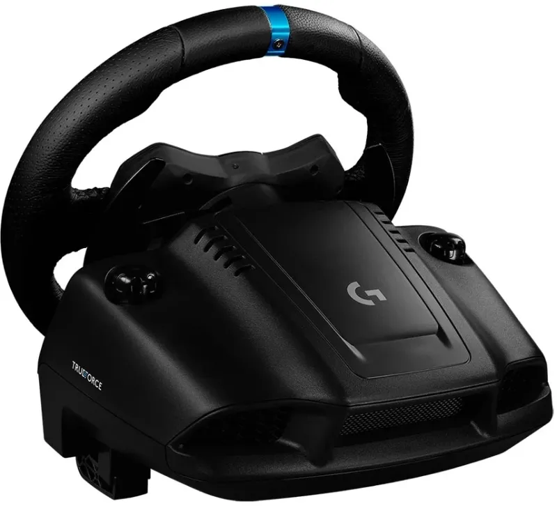 Руль Logitech G923 10кноп. (с педалями) черный