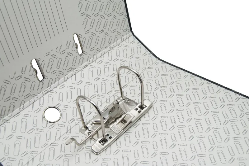 Папка-регистратор Buro A4 75мм картон/бумага черный мет.окант. сборная (упак.:2шт)