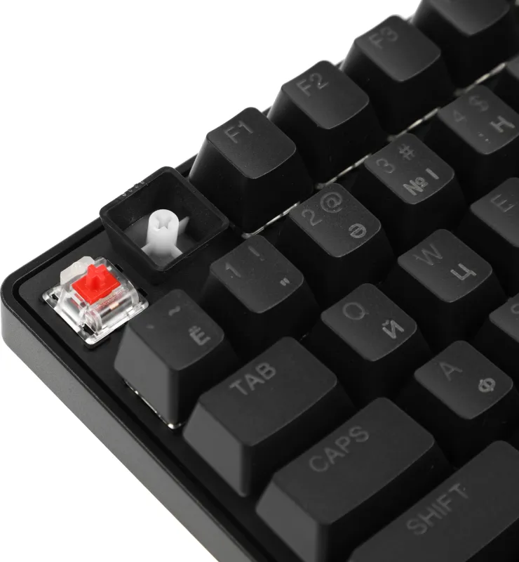 Клавиатура Steelseries Apex Pro TKL Wireless (2023) механическая черный USB for gamer LED (подставка для запястий) (64865)
