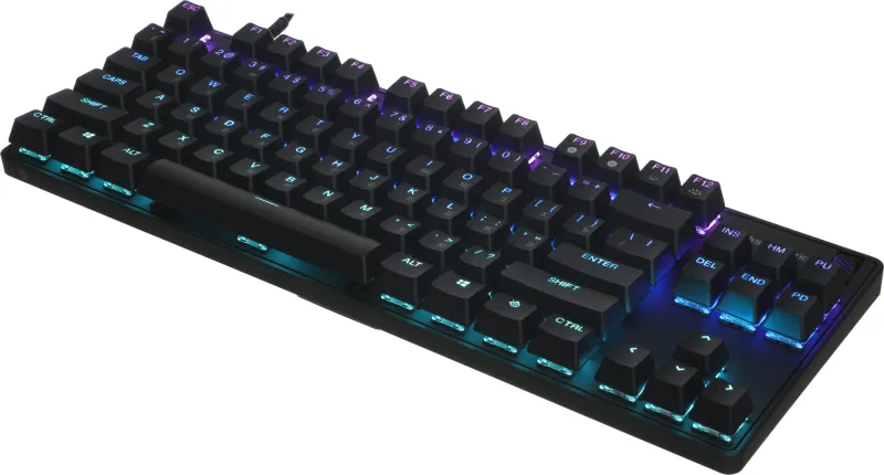 Клавиатура Steelseries Apex Pro TKL (2023) механическая черный USB for gamer LED (подставка для запястий) (64856)