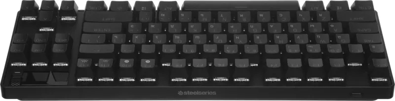 Клавиатура Steelseries Apex Pro TKL (2023) механическая черный USB for gamer LED (подставка для запястий) (64856)