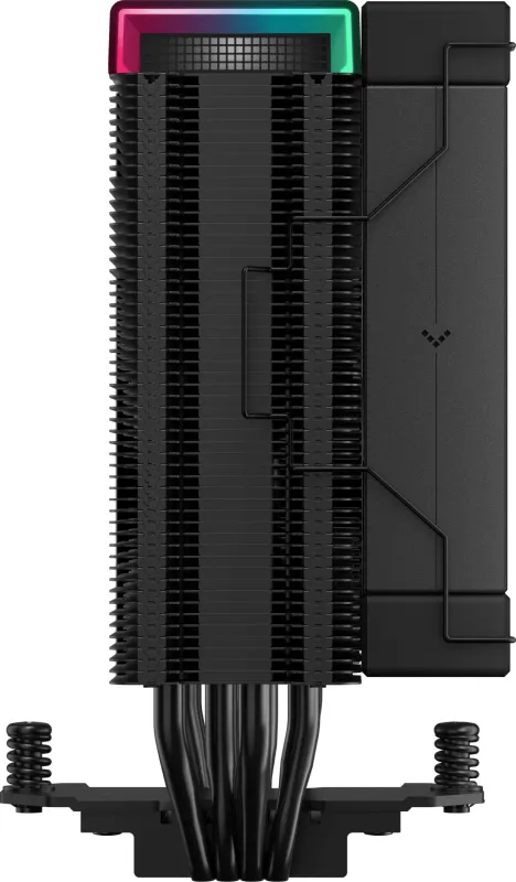 Устройство охлаждения(кулер) Deepcool AK400 Digital Pro Soc-AM5/AM4/1151/1200/1700 черный 4-pin 28dB Al+Cu 220W 695gr Ret