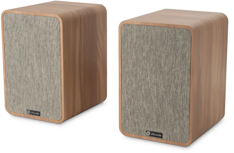 Колонки Оклик OK-417A 2.0 св.дерево 40Вт BT