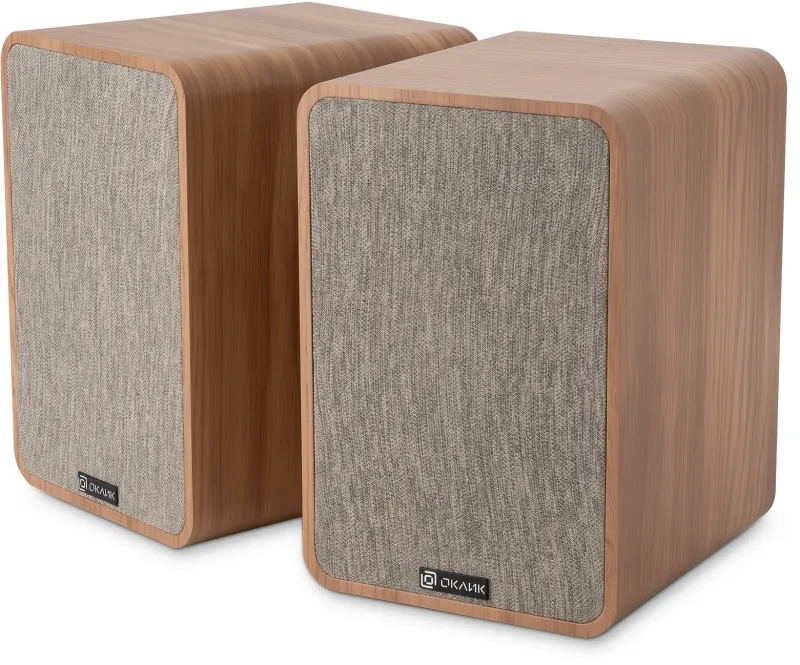 Колонки Оклик OK-417A 2.0 св.дерево 40Вт BT