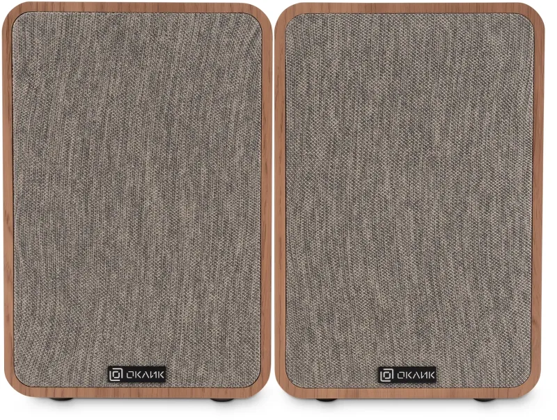 Колонки Оклик OK-417A 2.0 св.дерево 40Вт BT