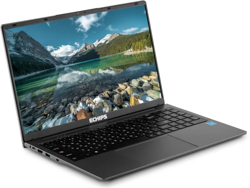 Ноутбук Echips Hot XPS15U57-1 Core i3 1025G1 8Gb SSD256Gb Intel UHD Graphics 15.6" IPS FHD (1920x1080) Windows 11 Home grey WiFi BT Cam 4500mAh