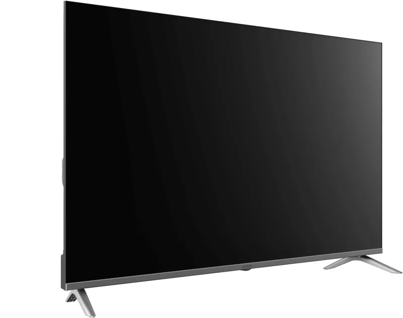 Телевизор LED Digma 55" DM-LED55UBB41 Android TV Frameless Metal темно-серебристый/серебристый 4K Ultra HD 60Hz DVB-T DVB-T2 DVB-C DVB-S DVB-S2 USB WiFi Smart TV