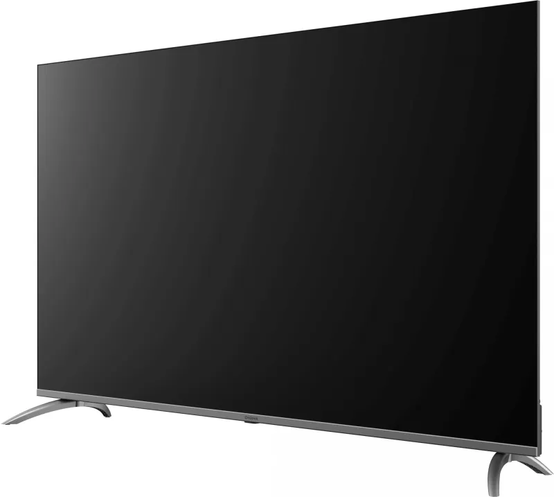 Телевизор LED Digma 65" DM-LED65UBB41 Android TV Frameless Metal темно-серебристый/серебристый 4K Ultra HD 60Hz DVB-T DVB-T2 DVB-C DVB-S DVB-S2 USB WiFi Smart TV