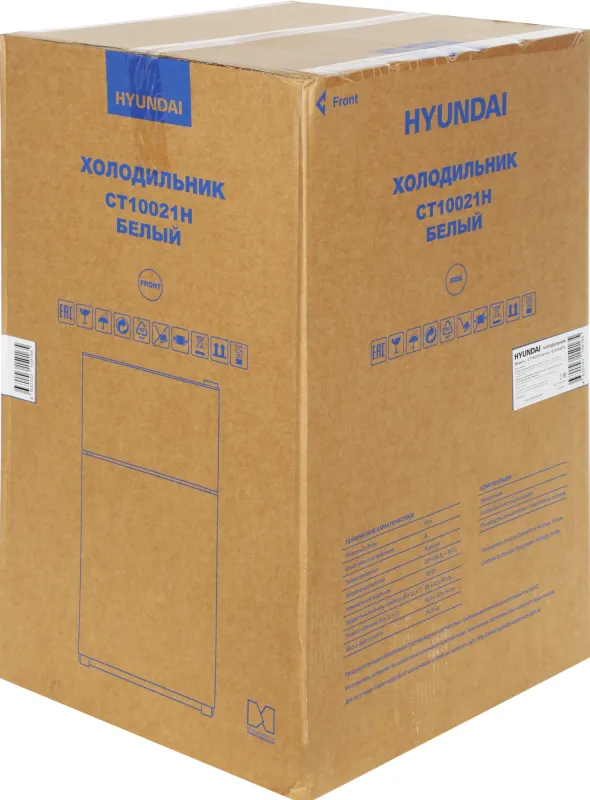 Холодильник Hyundai CT10021H 2-хкамерн. белый