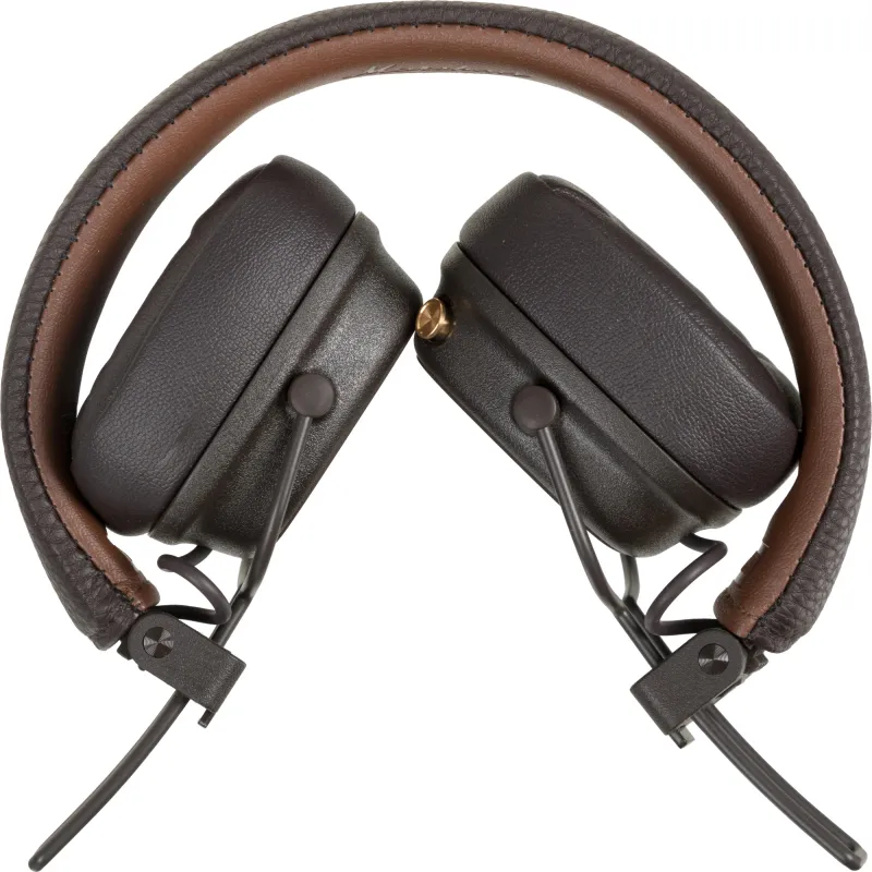 Гарнитура накладные Marshall Major IV коричневый беспроводные bluetooth оголовье (1006127)
