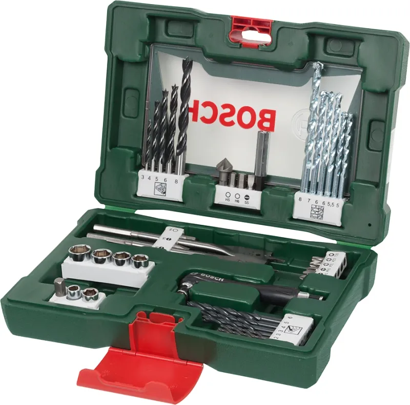 Набор принадлежностей Bosch V-line 41 предмет (жесткий кейс)